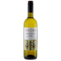 Wine bottle labeled 'Ancora Garganega' on a white background