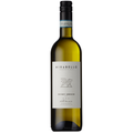 Wine bottle labeled 'Mirabello' on a white background
