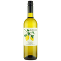 Bottle of Zagare Vermentino wine on a white background